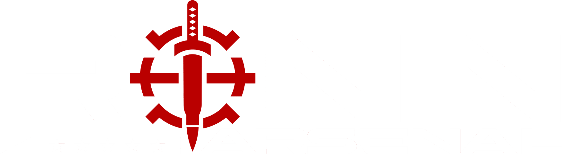 Ronin Arsenal logo featuring a red tactical emblem with a stylized blade and crosshair, representing New Mexico's trusted FFL dealer for firearm transfers, background checks, and gun ownership services. Serving Albuquerque and statewide buyers and sellers.